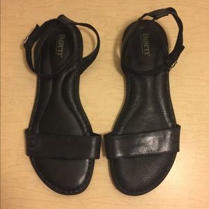 Born - Black Sandals - Size 9